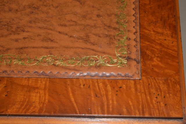 Burl Walnut Veneer Southampton Secretary