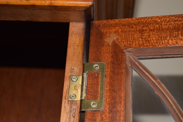 Burl Walnut Veneer Southampton Secretary