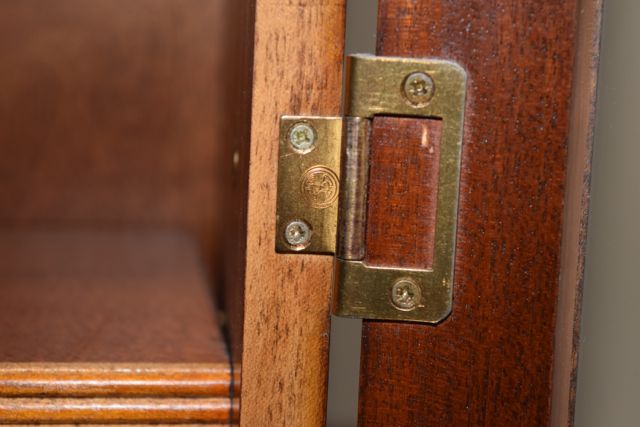 Burl Walnut Veneer Southampton Secretary