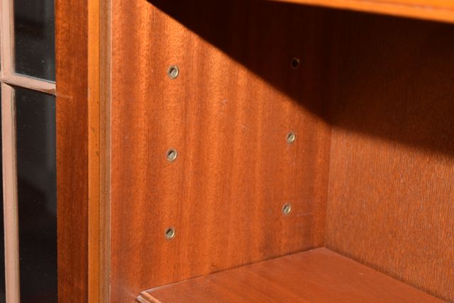 Burl Walnut Veneer Southampton Secretary