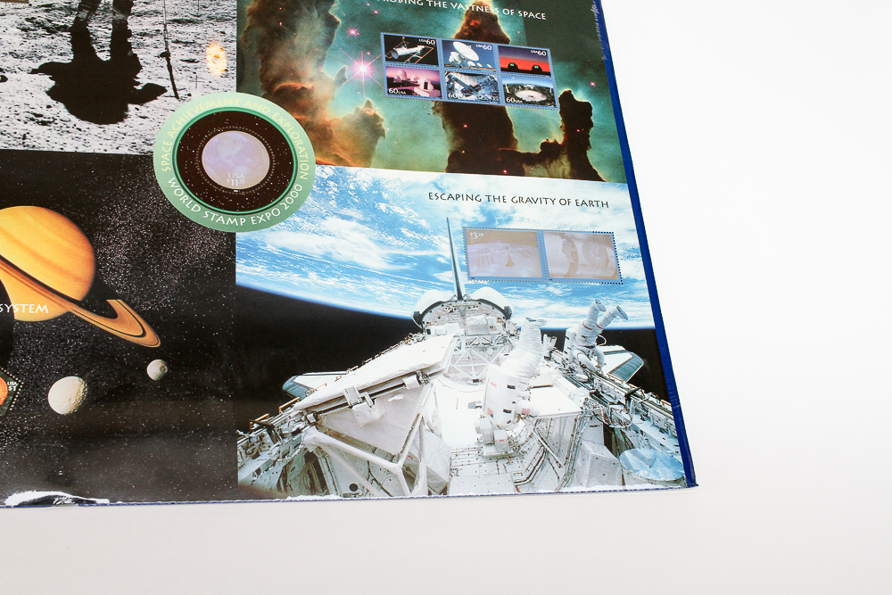 2000 United States Postal Space Achievement and Exploration World Stamp Expo