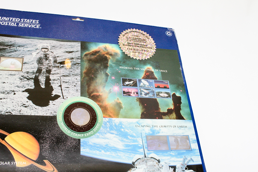 2000 United States Postal Space Achievement and Exploration World Stamp Expo