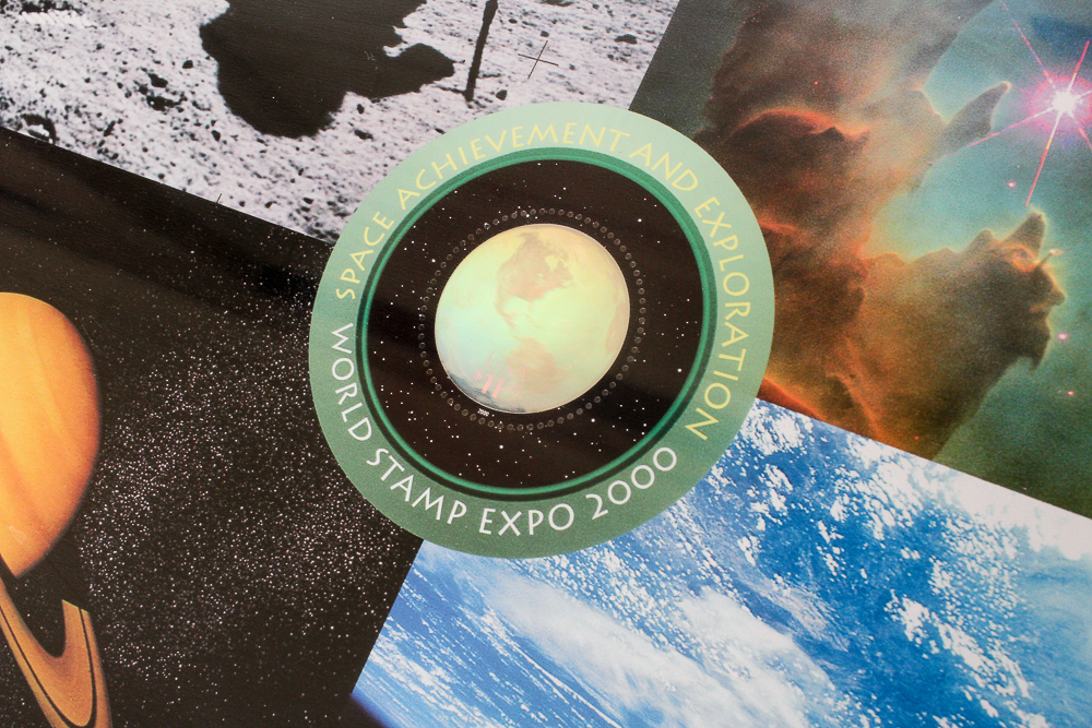 2000 United States Postal Space Achievement and Exploration World Stamp Expo