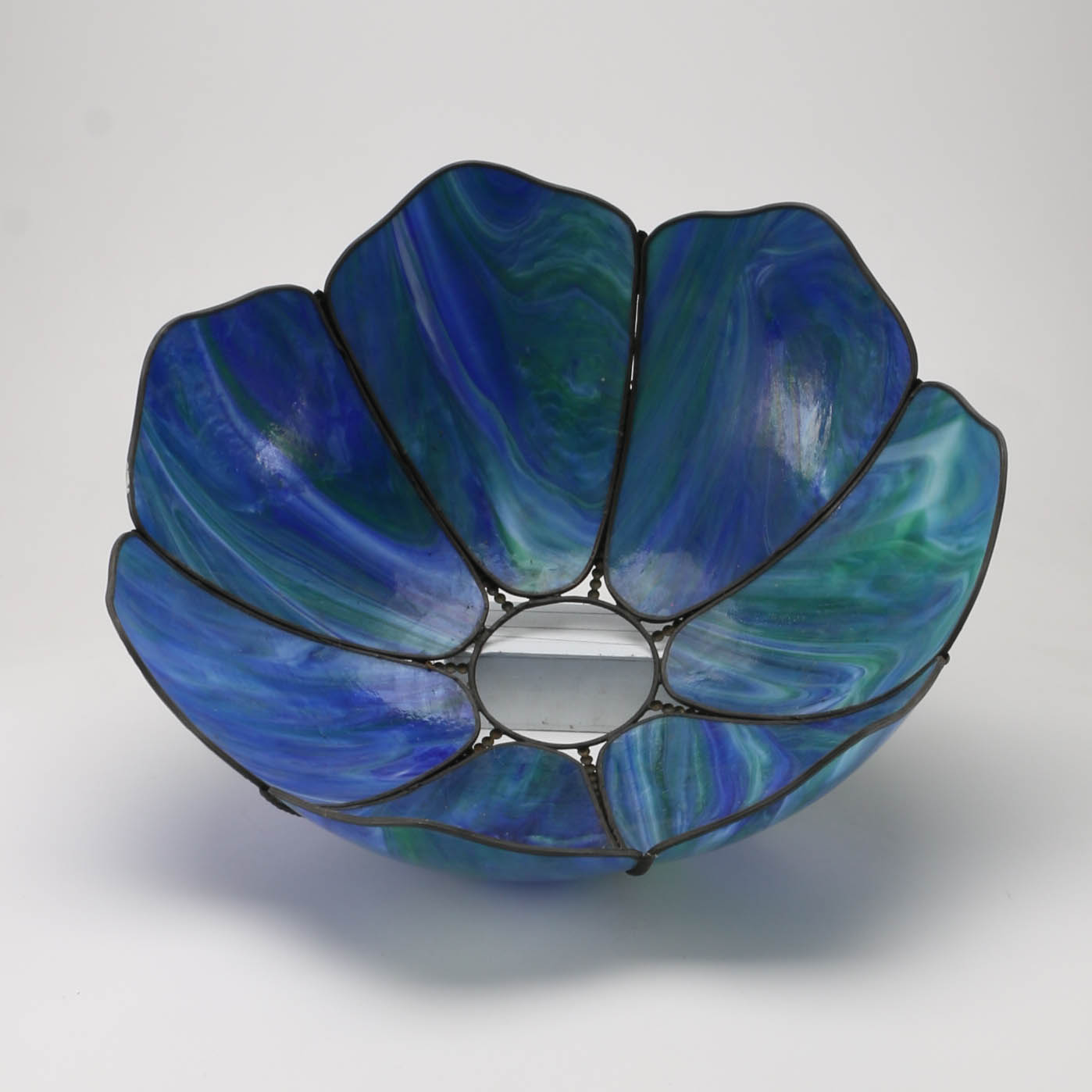 Slag Glass Lampshade