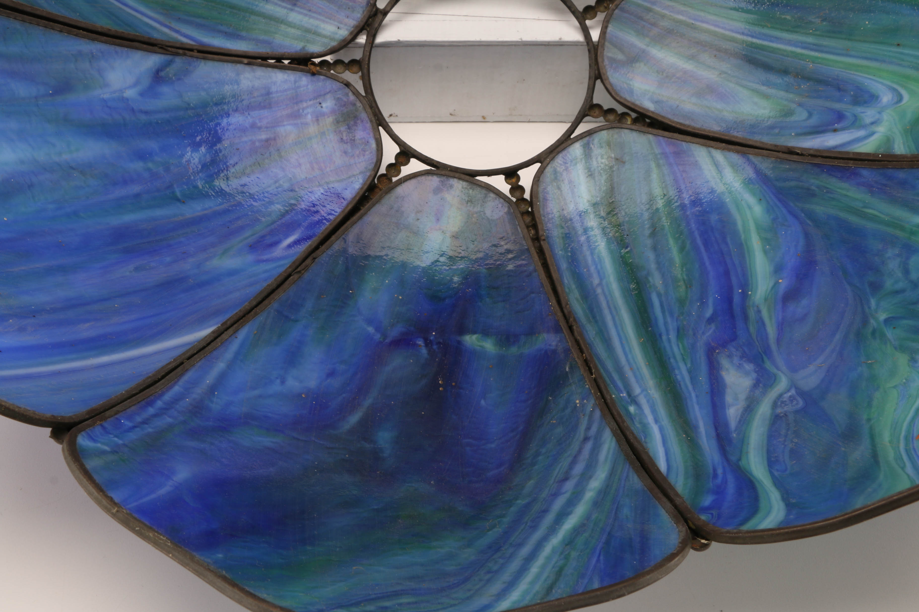 Slag Glass Lampshade