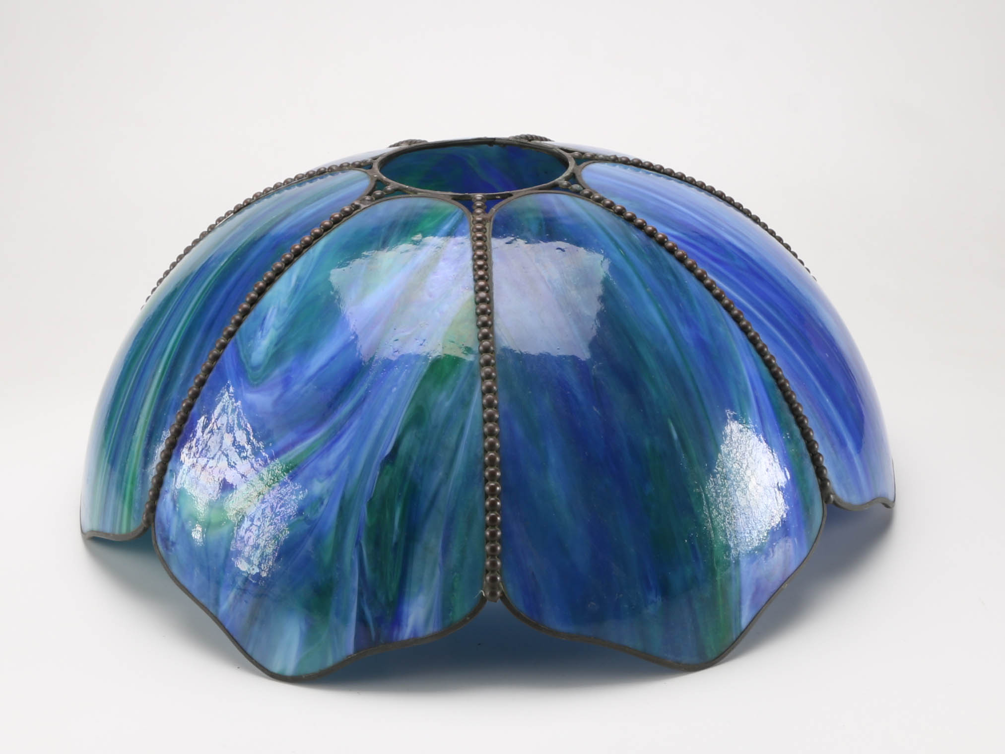 Slag Glass Lampshade