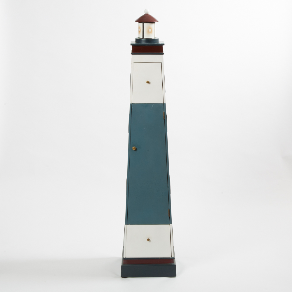 Decorative Lighthouse Cabinet