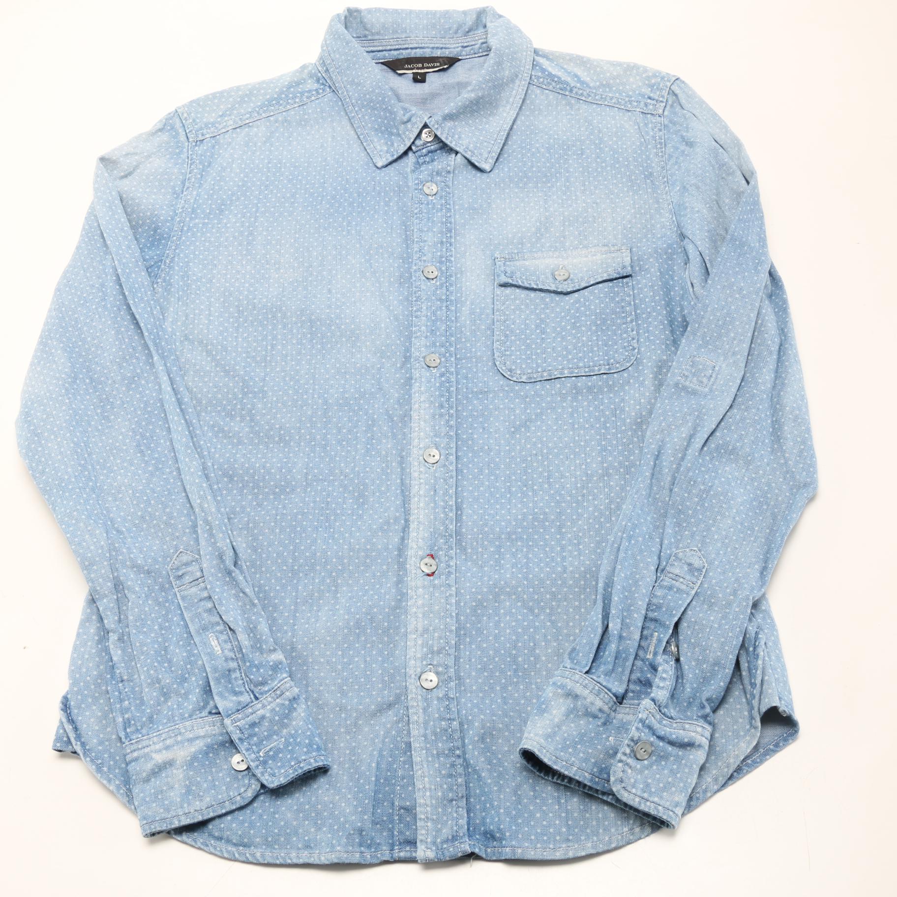 Assortment of Men's Shirts Including Burberry