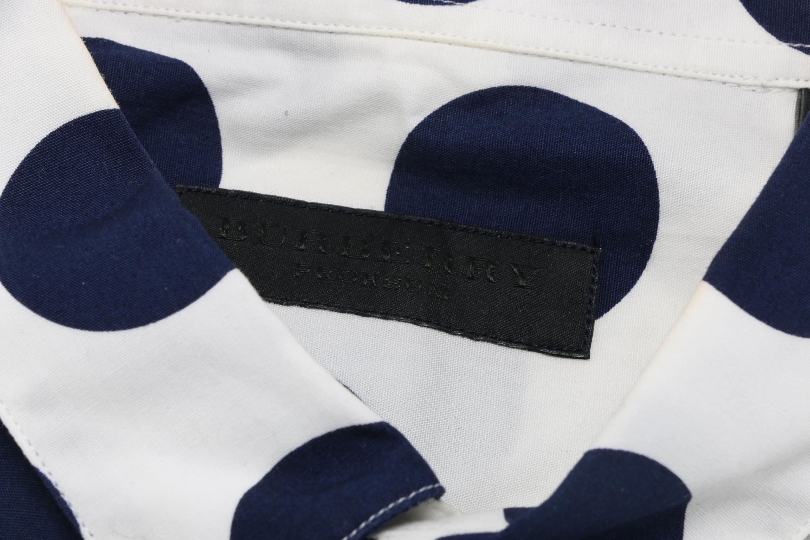 Assortment of Men's Shirts Including Burberry