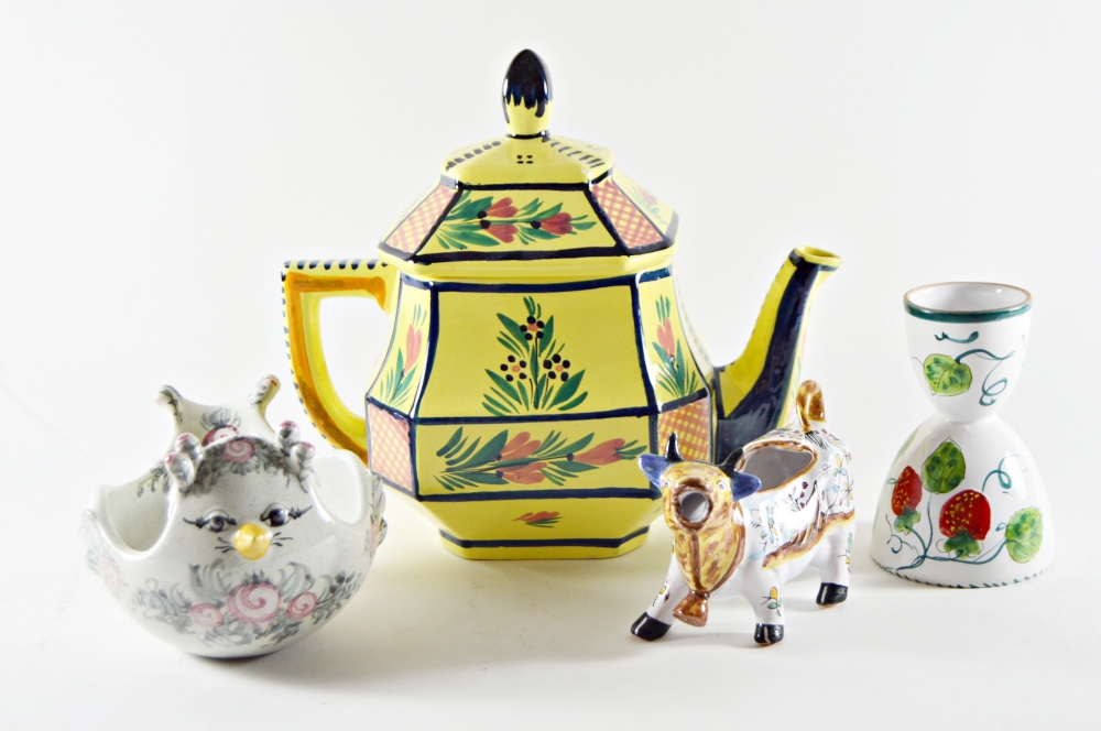 Collection of European Ceramic Kitchen Items