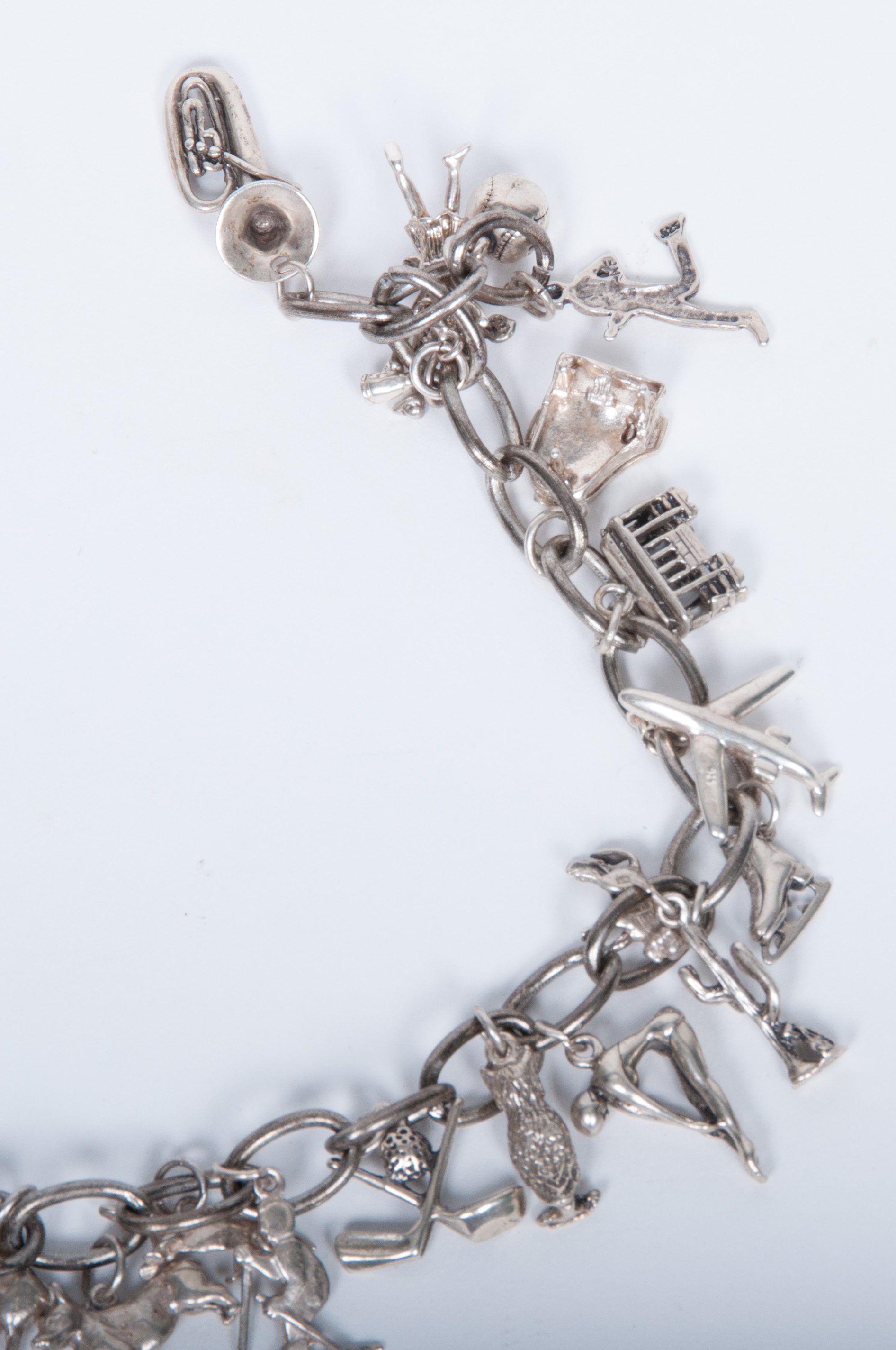 Sterling Silver Charm Bracelet