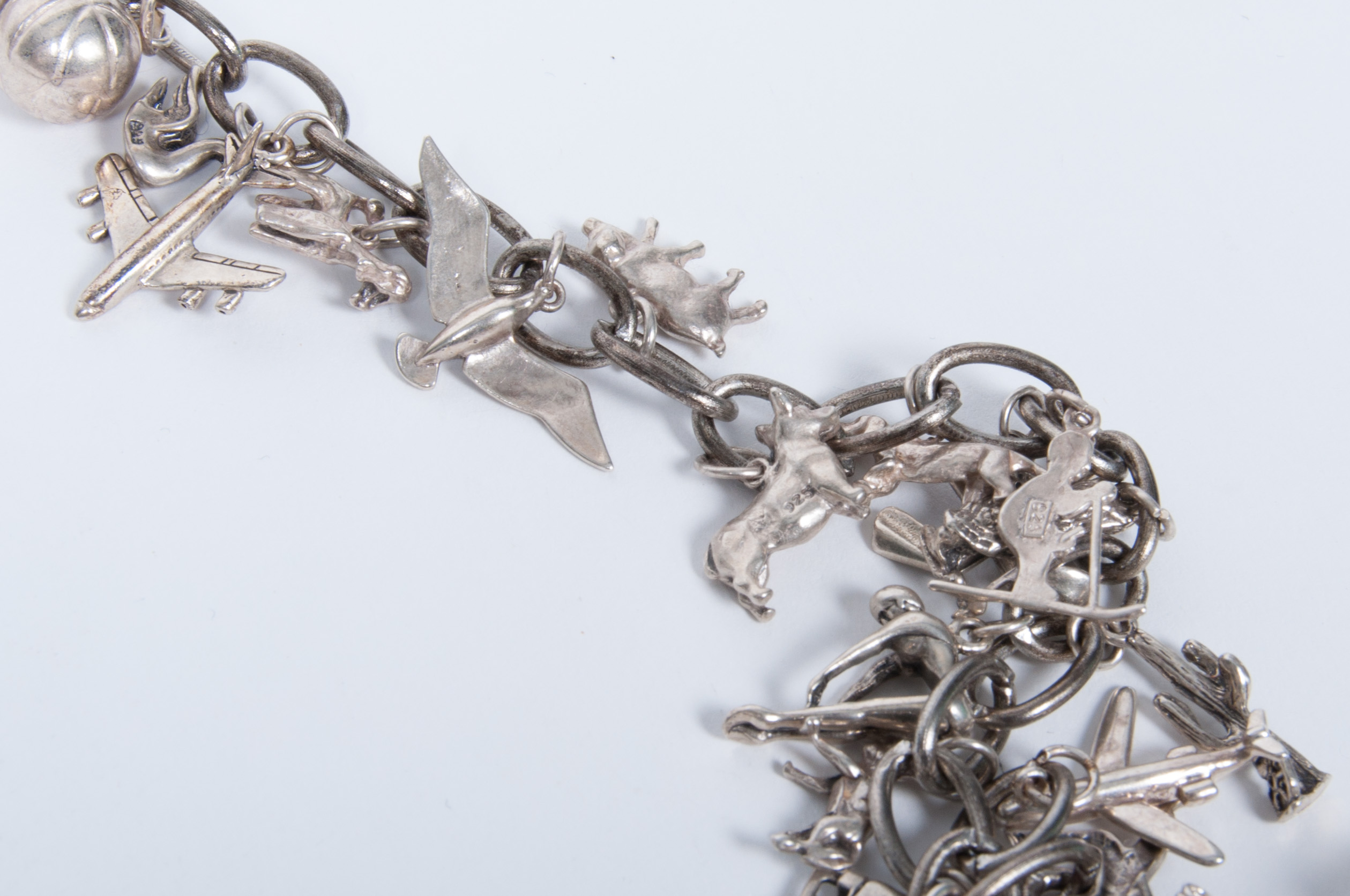 Sterling Silver Charm Bracelet