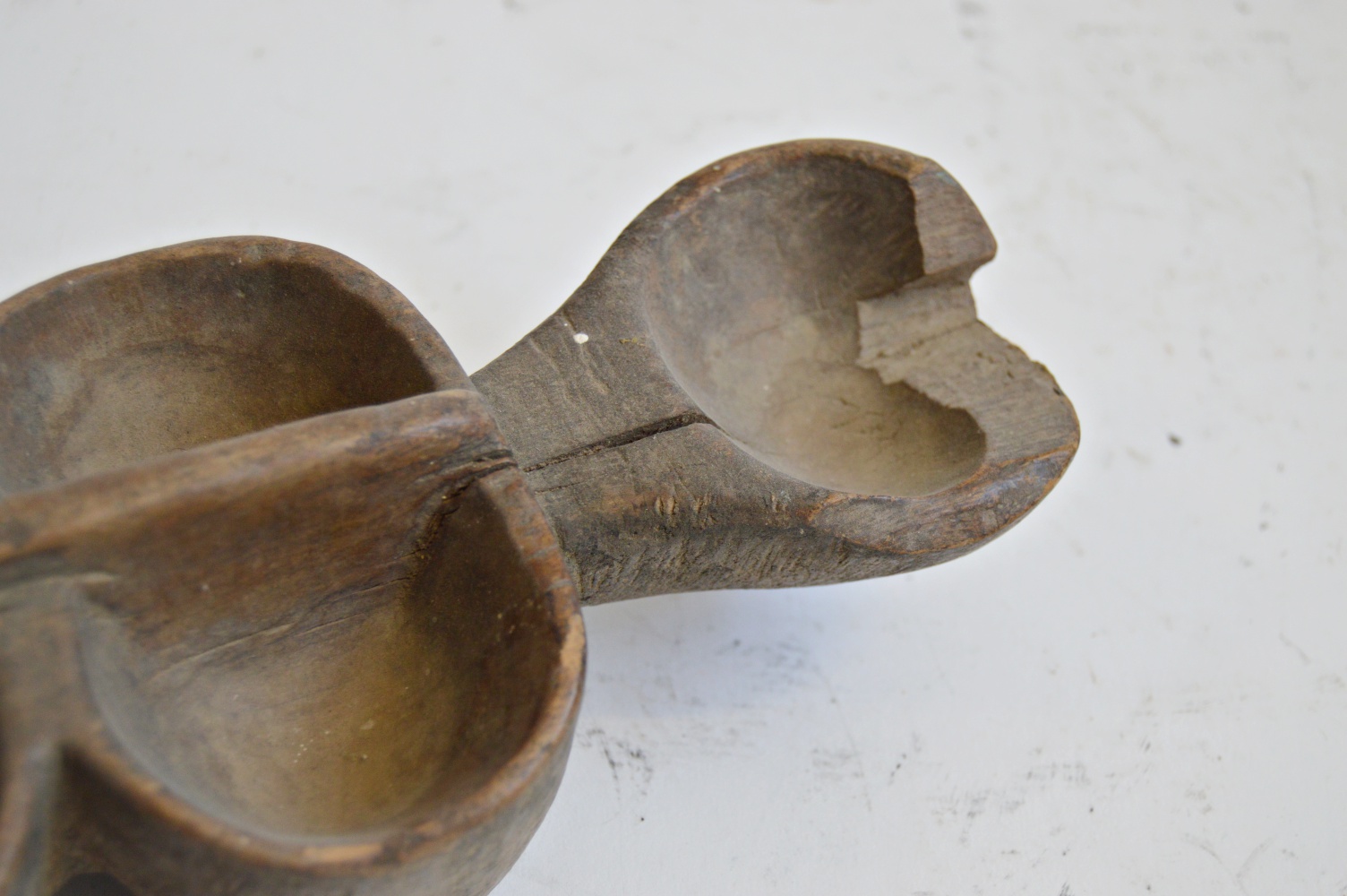 Antique African Dogon Awale Mankala Wood Game Board