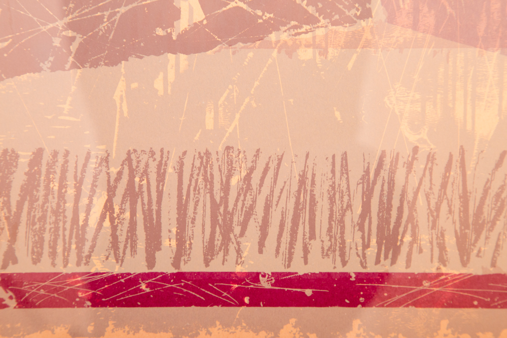 "Crosstown Traffic I & II" Signed Modern Art Serigraphs