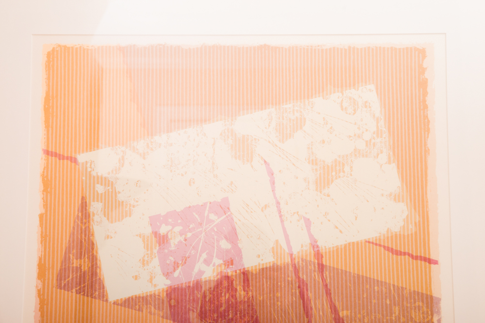 "Crosstown Traffic I & II" Signed Modern Art Serigraphs