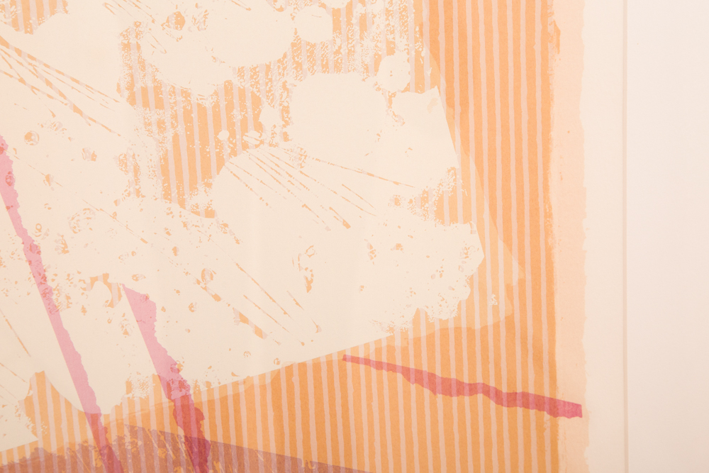 "Crosstown Traffic I & II" Signed Modern Art Serigraphs