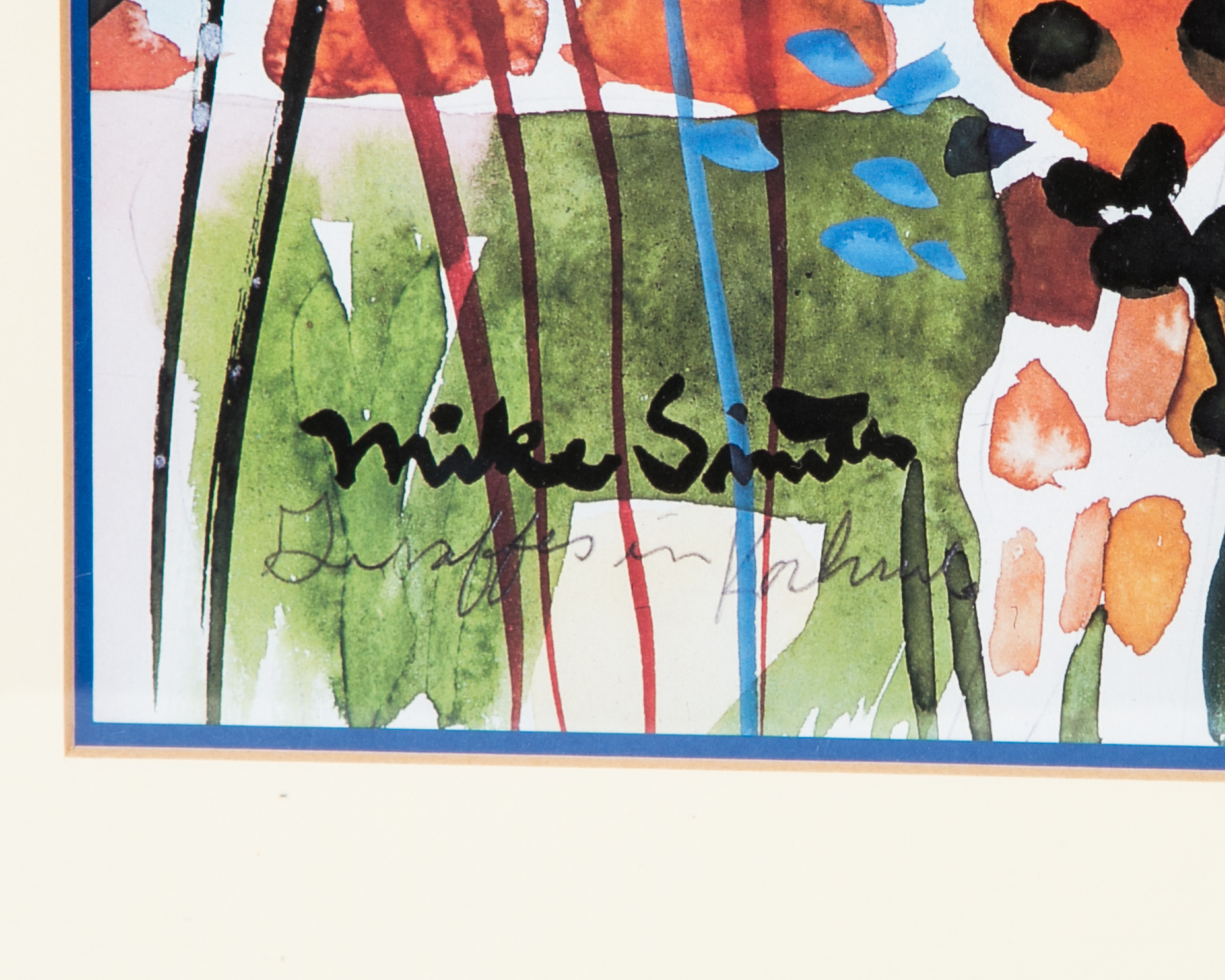 Mike Smith "Giraffes in Karlsruhe" Offset Lithograph