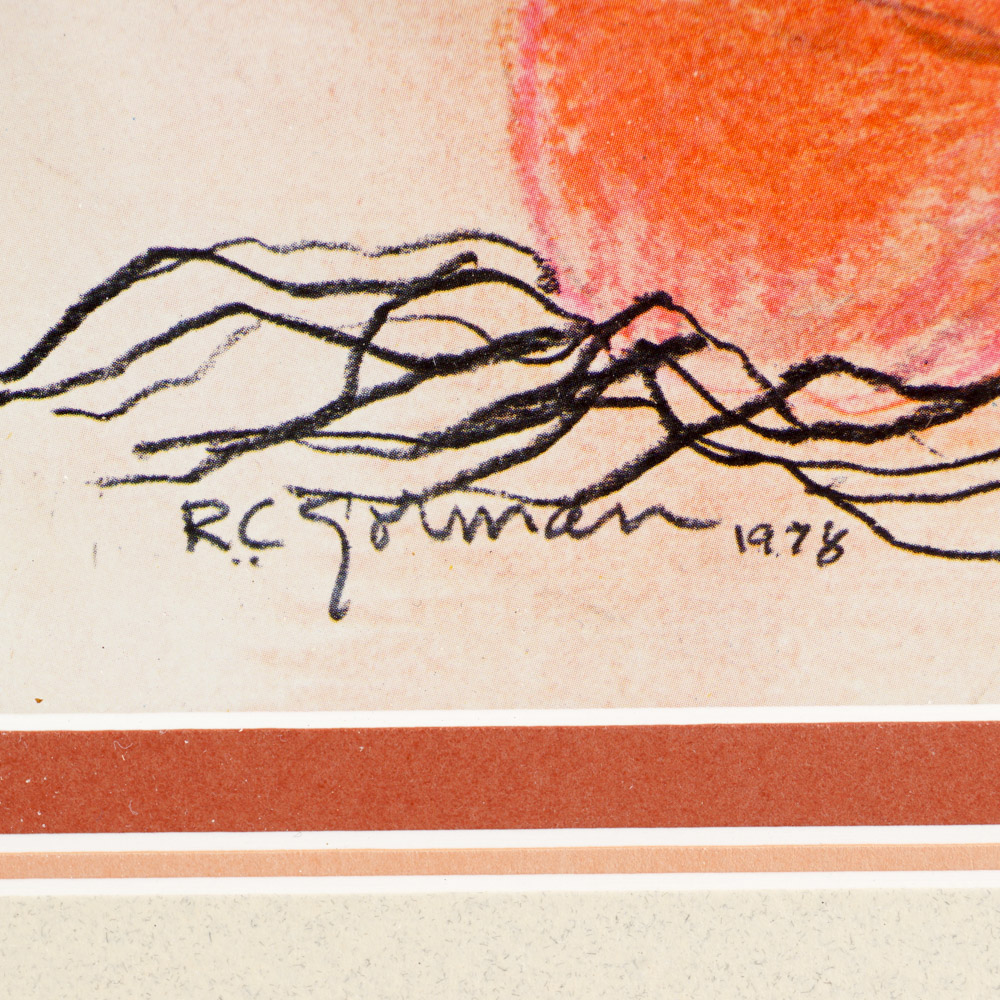 Hand-Signed R.C. Gorman Print, "Summer Lady"