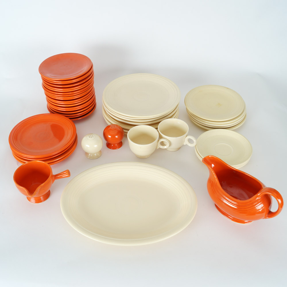 Collection of Vintage Fiesta Dinnerware