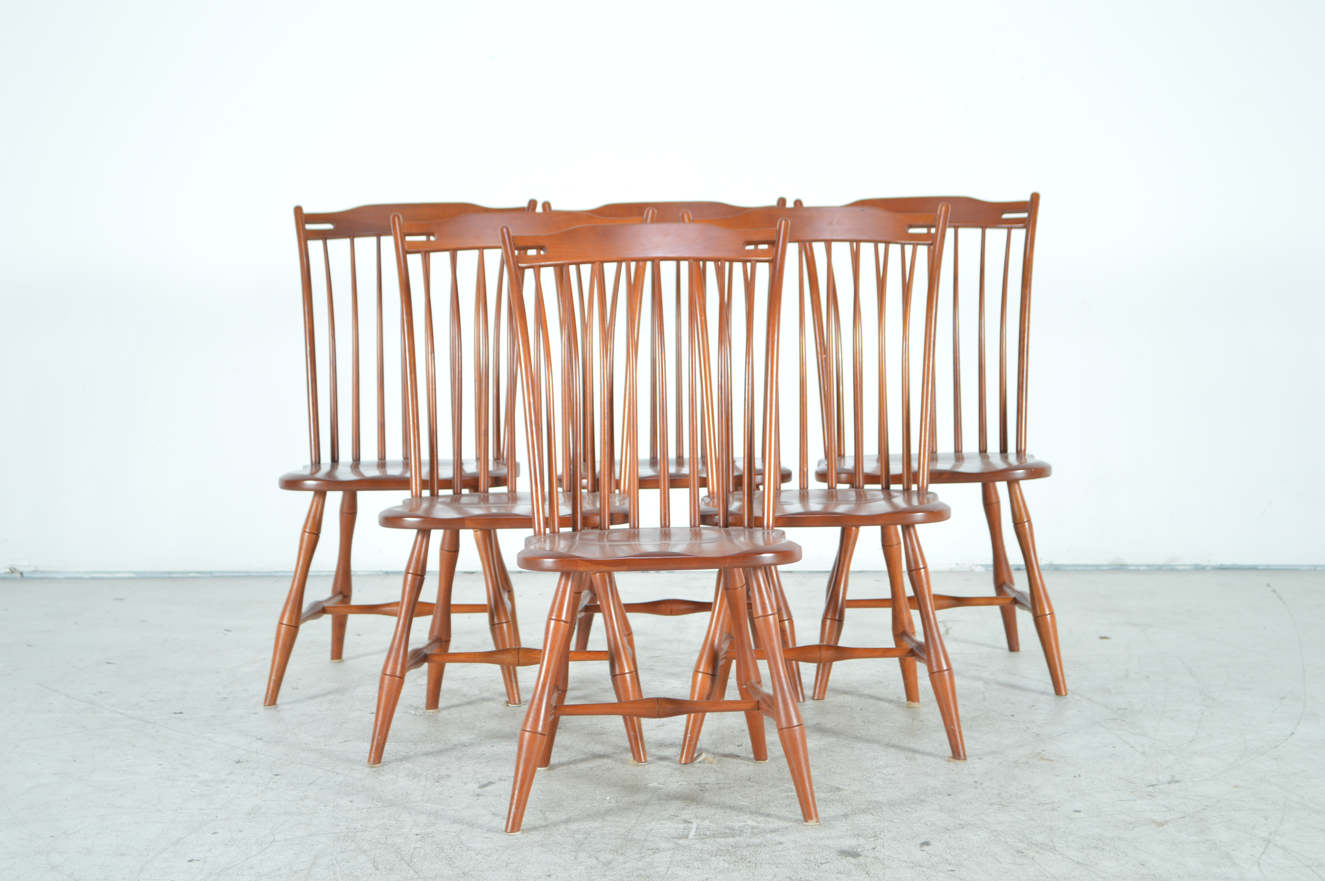 Tom Seely Furniture Cherry Dining Chairs