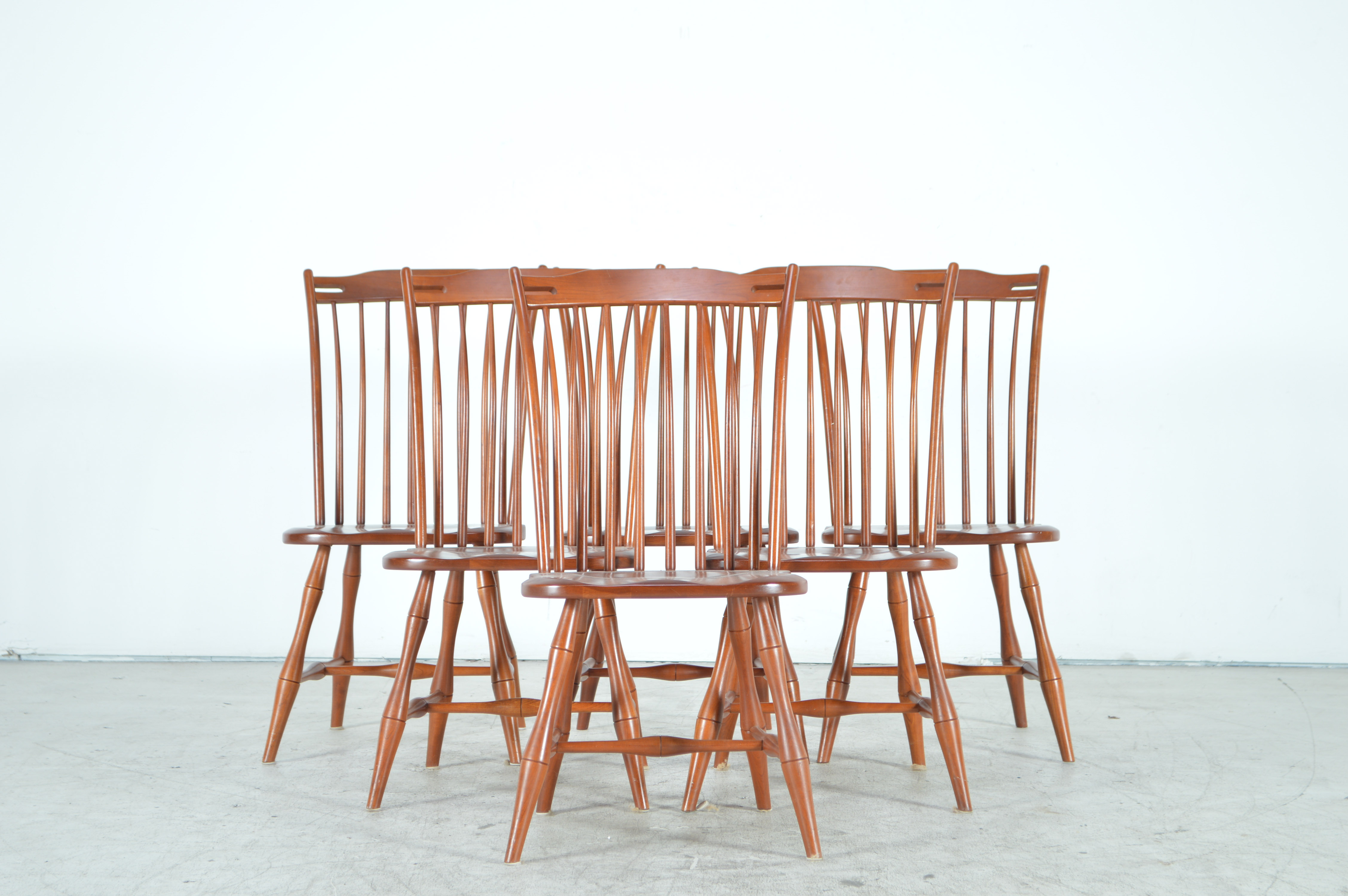 Tom Seely Furniture Cherry Dining Chairs