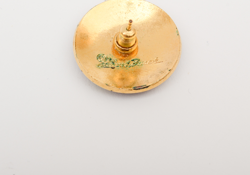 Three Pairs of Vintage Cloisonne Enamel Earrings