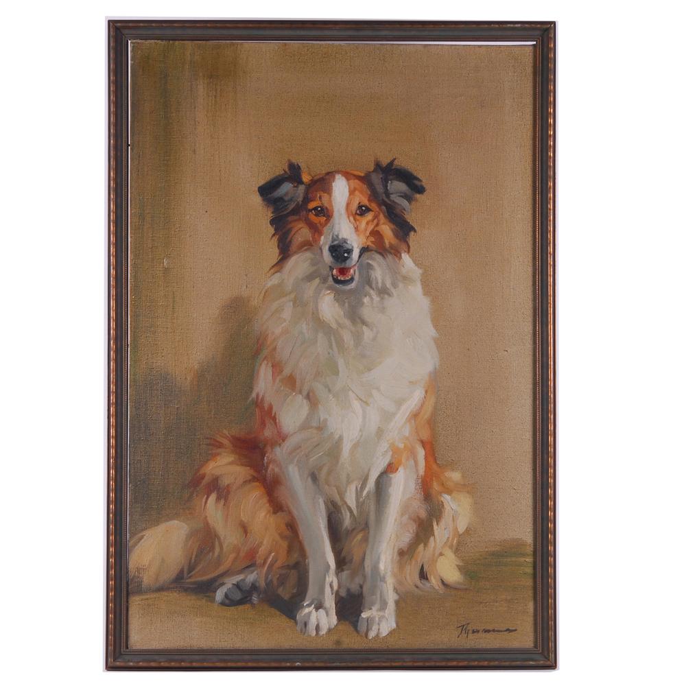 Diana Thorne Oil on Canvas "Bobby"