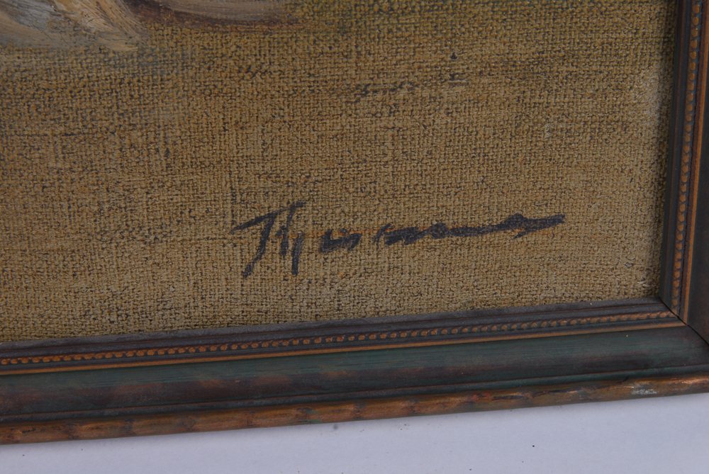 Diana Thorne Oil on Canvas "Bobby"