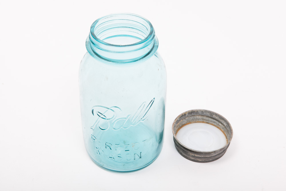 Collection of Vintage Mason Jars