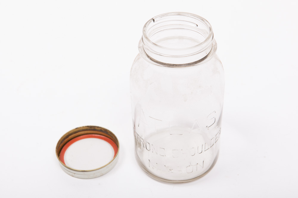 Collection of Vintage Mason Jars