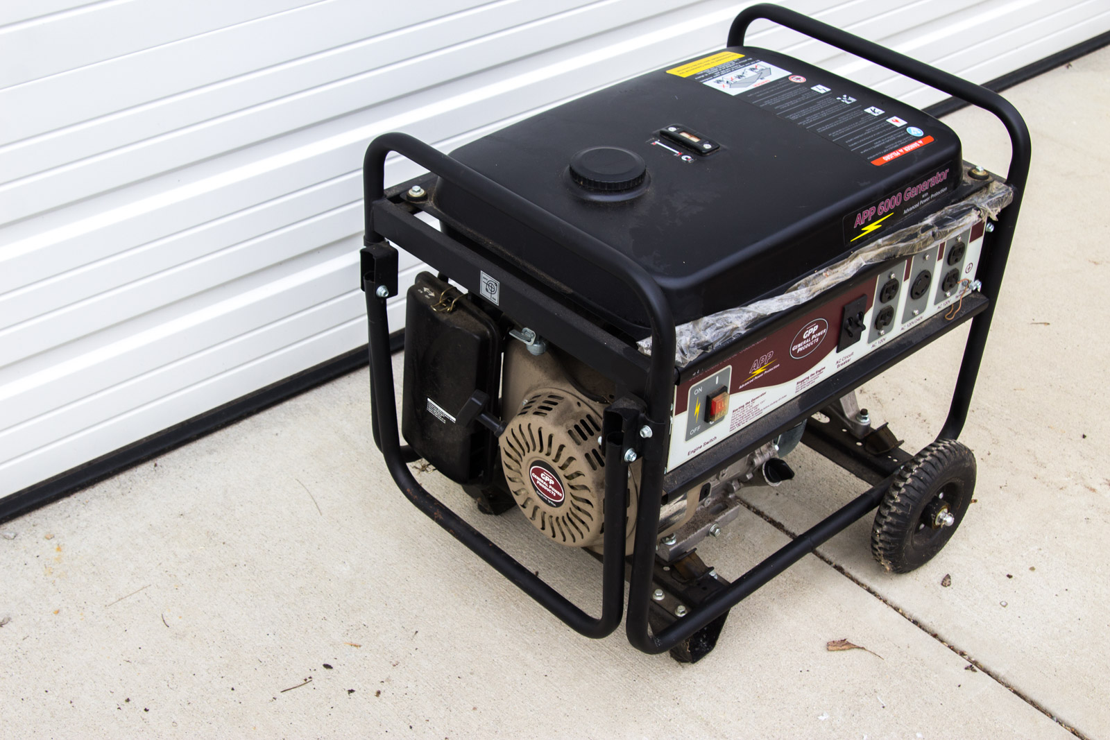General Power Products APP 6000 Generator on Wheels