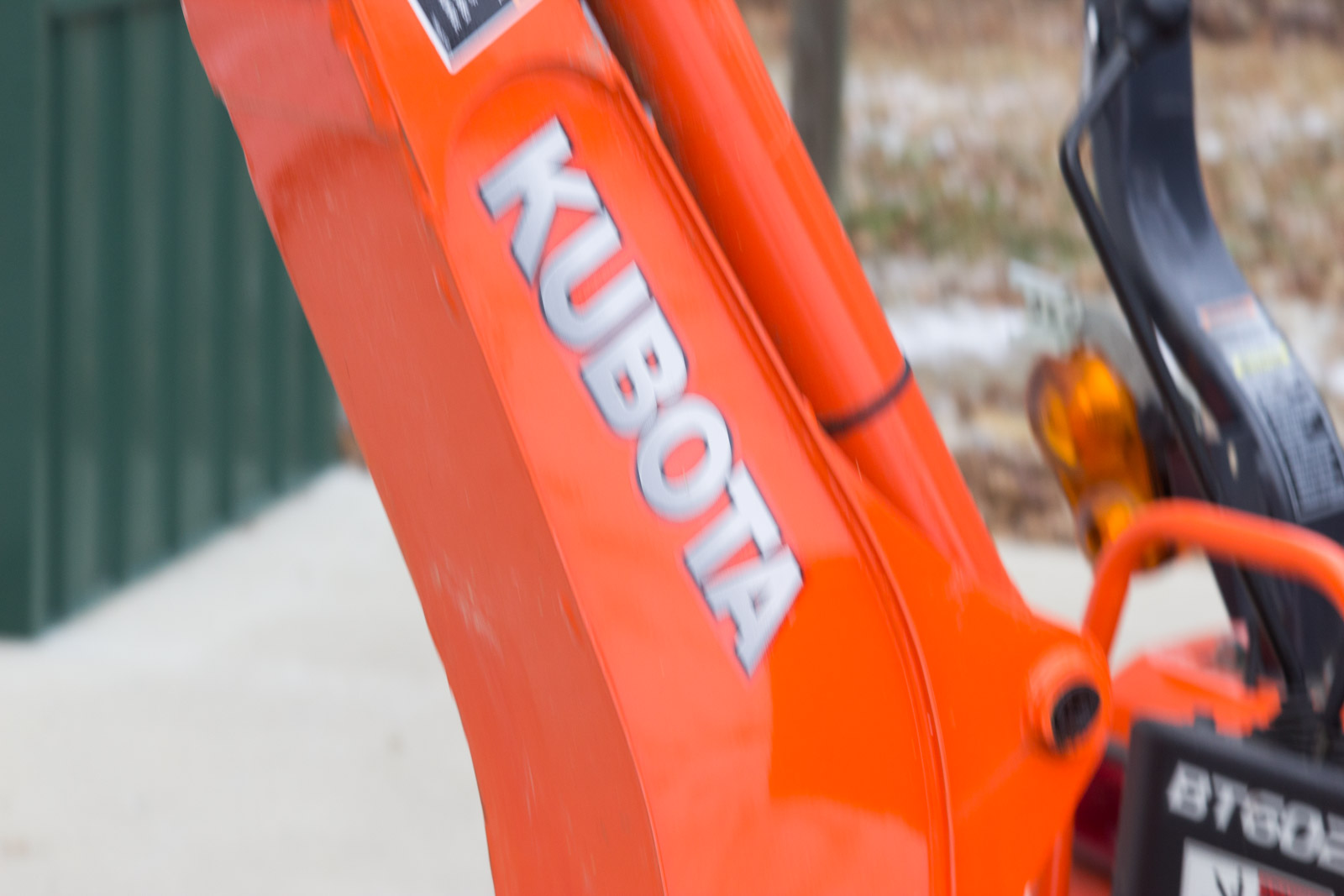 Kubota BX25DLB Tractor with Loader and Backhoe Attachments