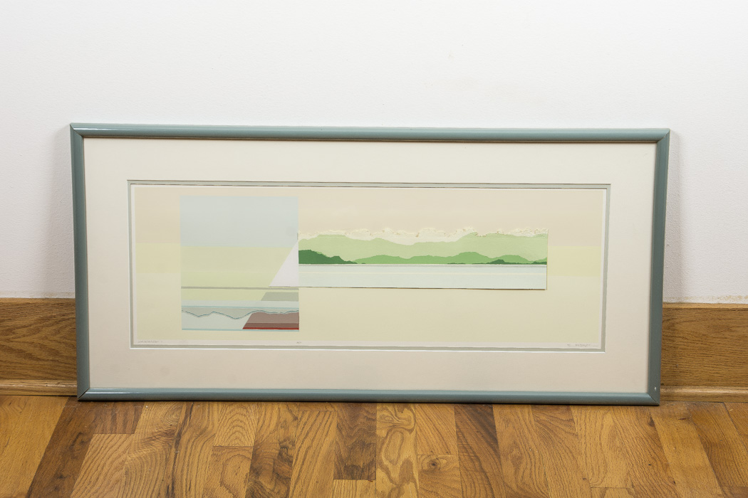 Betty Kubalak Artist Proof Serigraph "Anchorage"