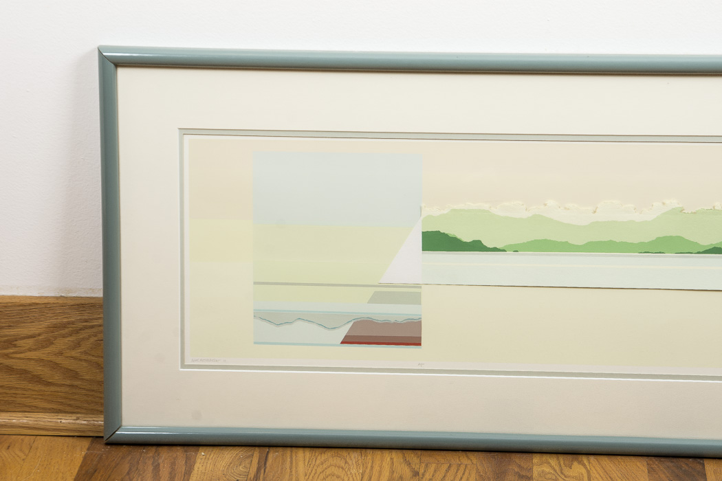 Betty Kubalak Artist Proof Serigraph "Anchorage"