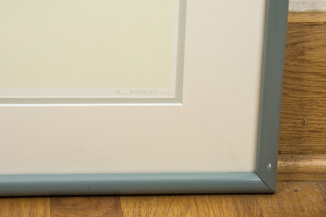 Betty Kubalak Artist Proof Serigraph "Anchorage"