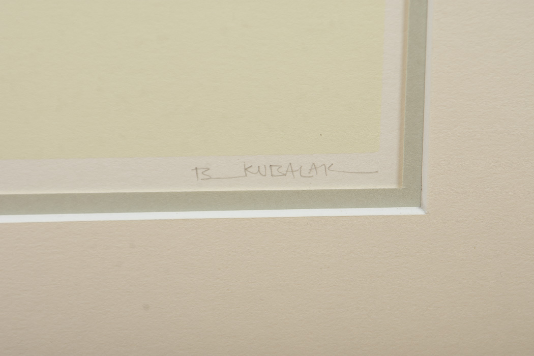 Betty Kubalak Artist Proof Serigraph "Anchorage"