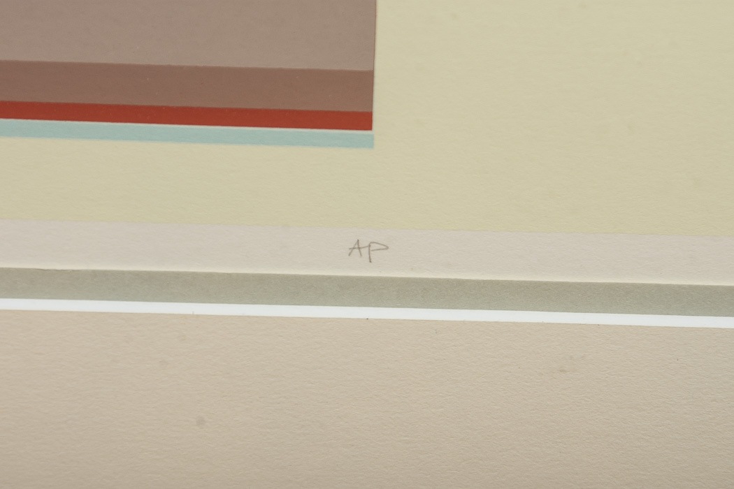 Betty Kubalak Artist Proof Serigraph "Anchorage"