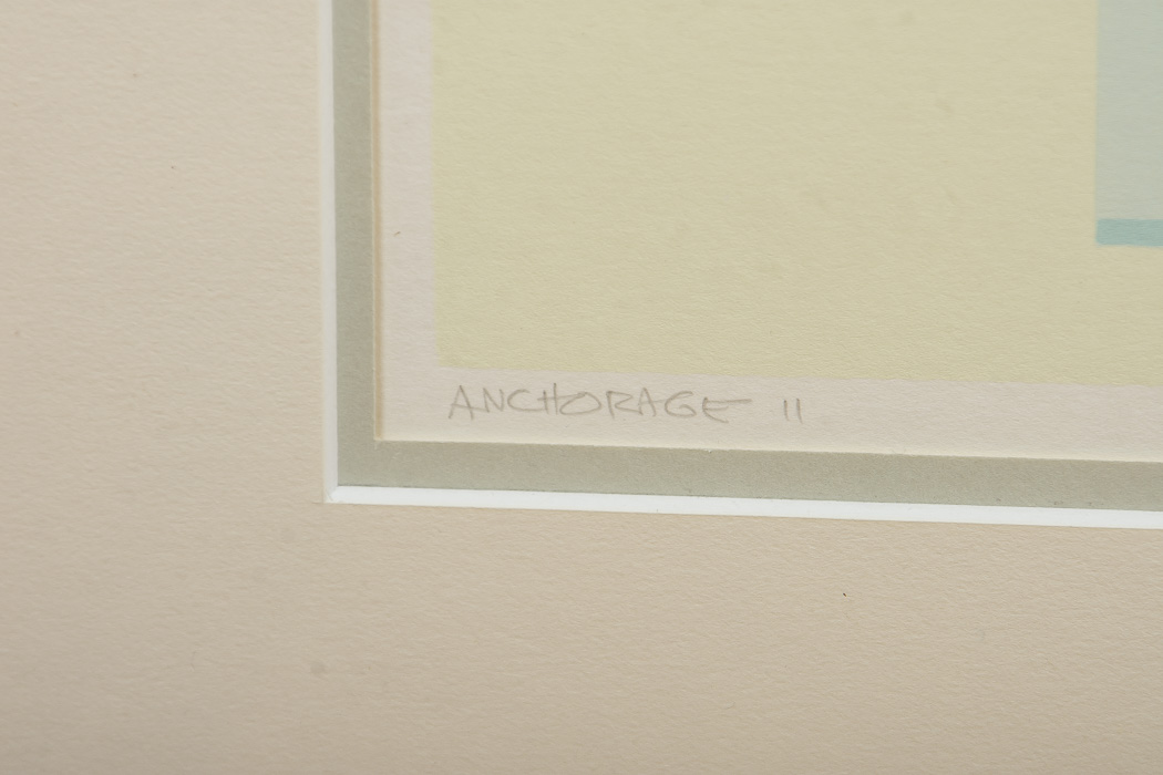 Betty Kubalak Artist Proof Serigraph "Anchorage"