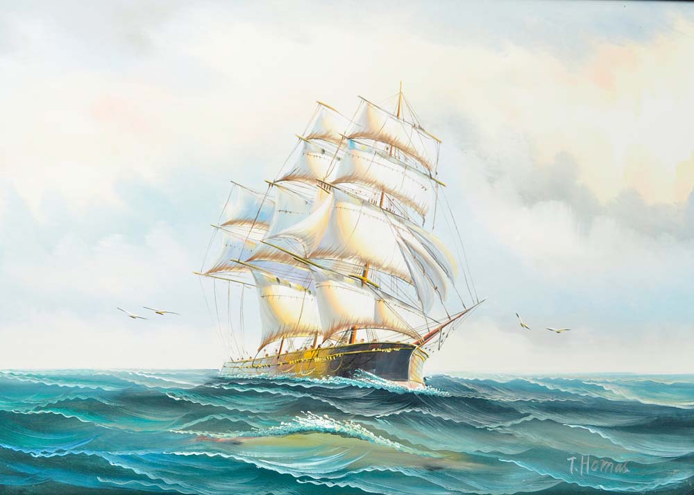 Seascape Acrylic on Canvas