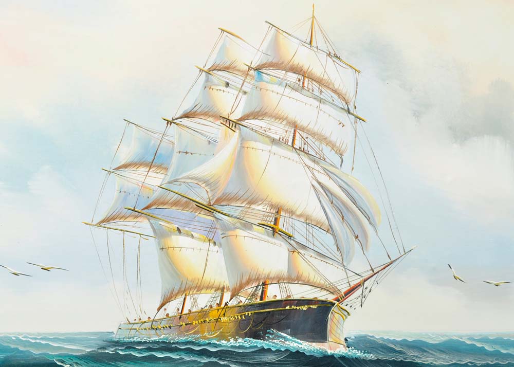 Seascape Acrylic on Canvas