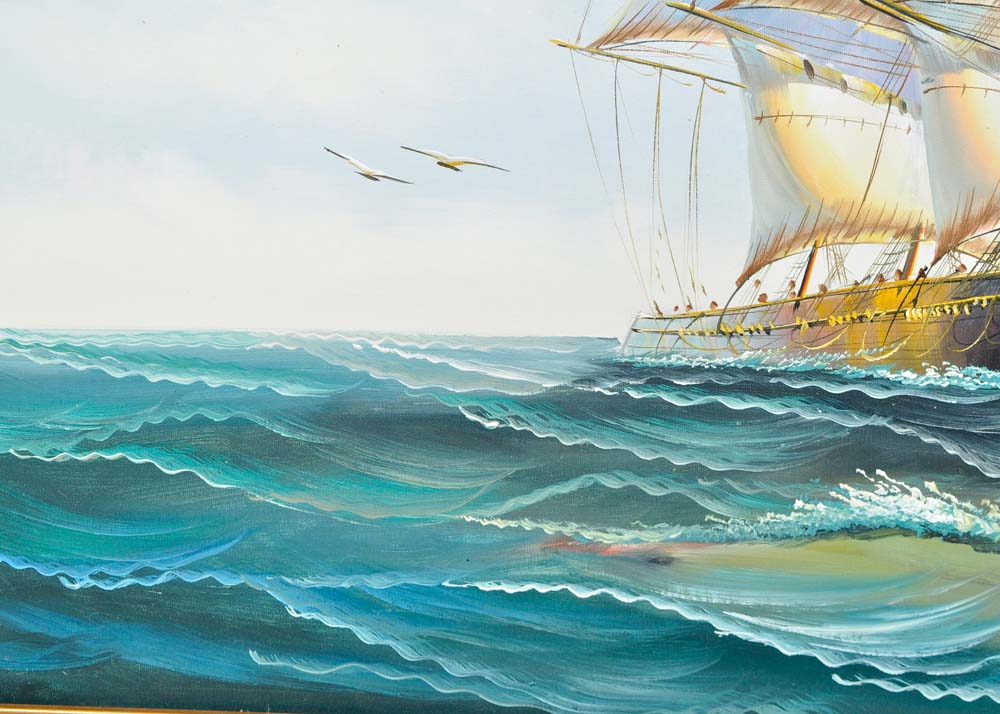 Seascape Acrylic on Canvas