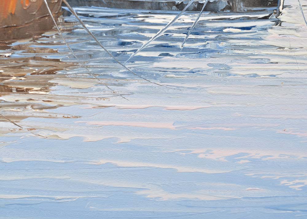 W. Jones Vintage Oil Paintings on Canvas