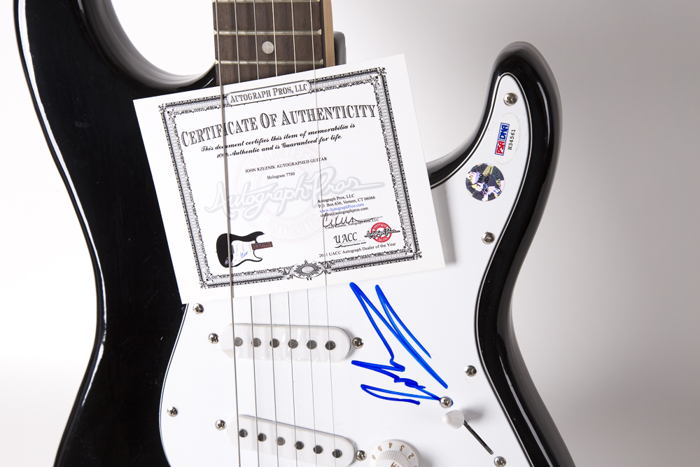 John Rzeznik of Goo Goo Dolls Signed Guitar