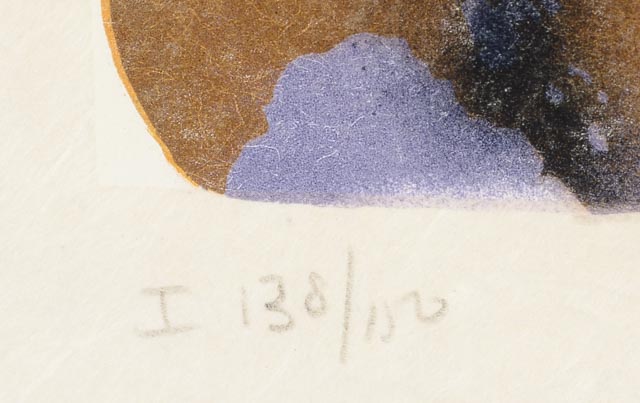 Salvador Dalí Limited Edition Lithograph "The Earth Goddess"