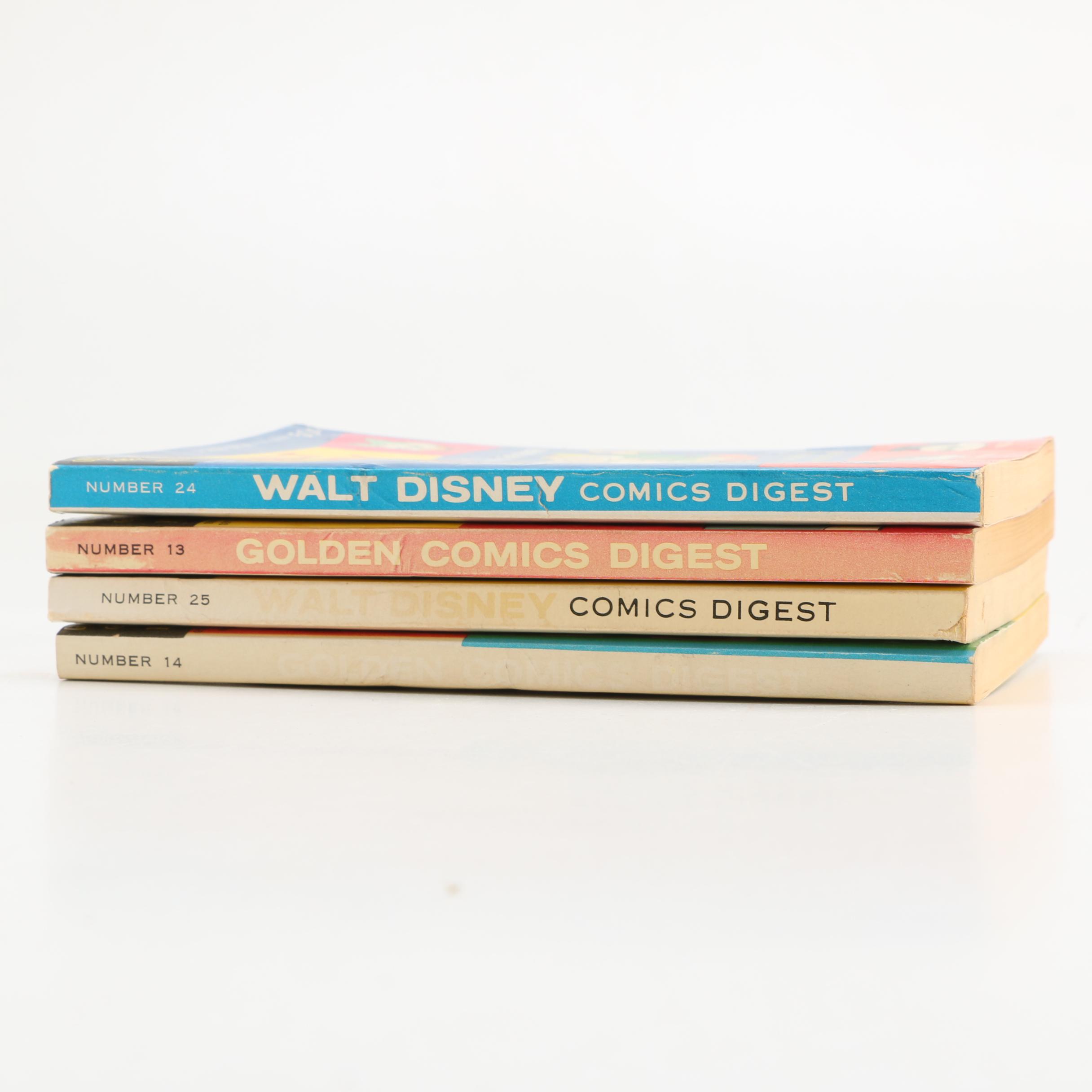 "Golden Comics Digest"  and "Walt Disney Comics Digest" Comics