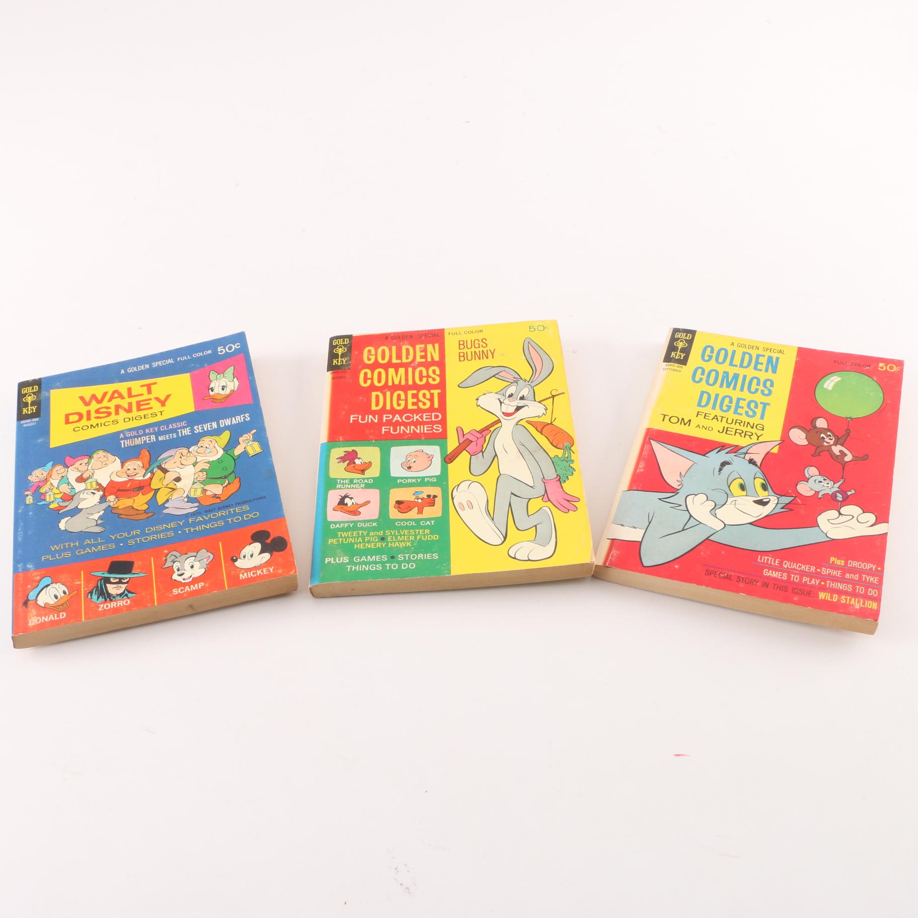 RELOT TO 17LOU004-491: Collection of Gold Key Comics Issues