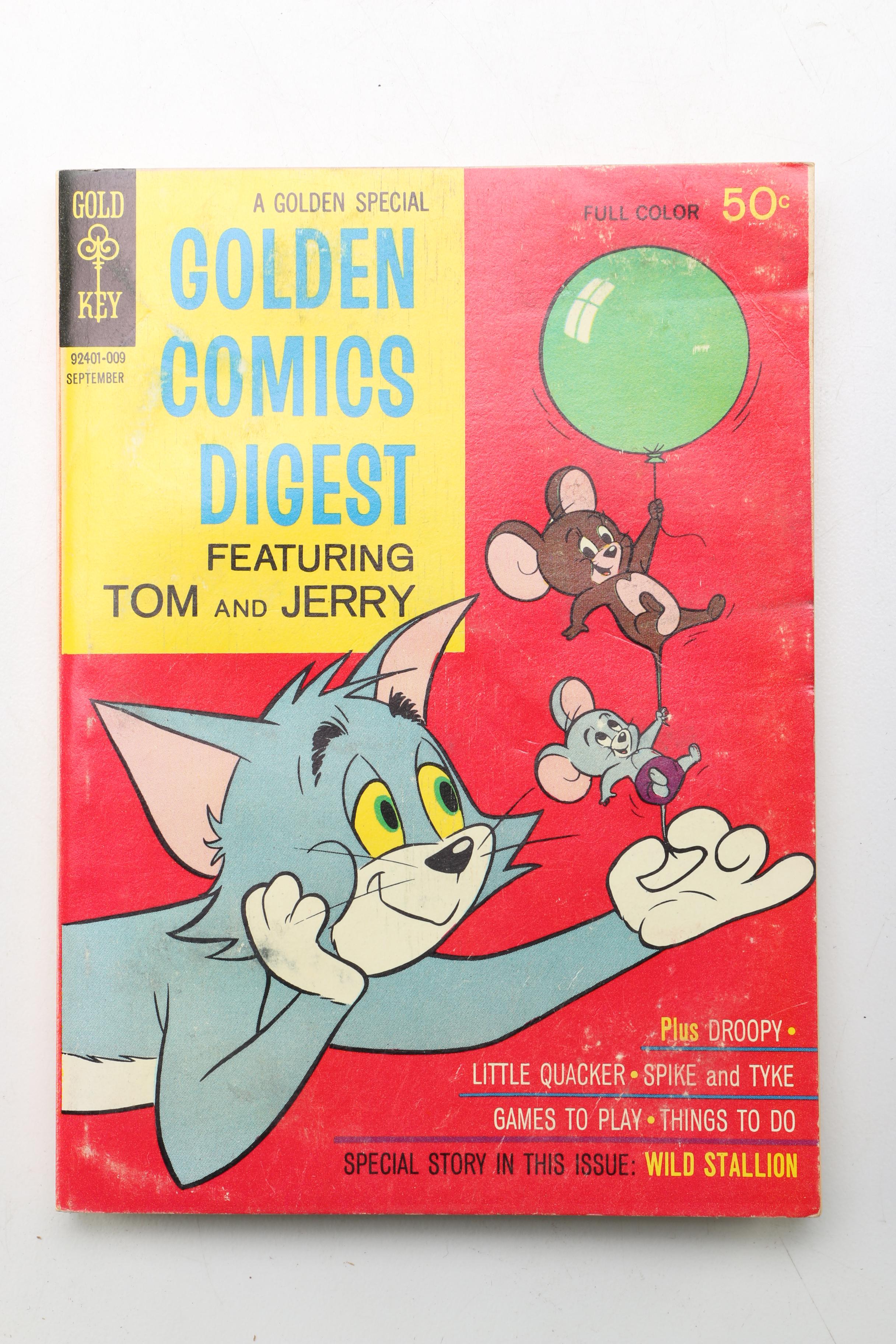 "Golden Comics Digest"  and "Walt Disney Comics Digest" Comics