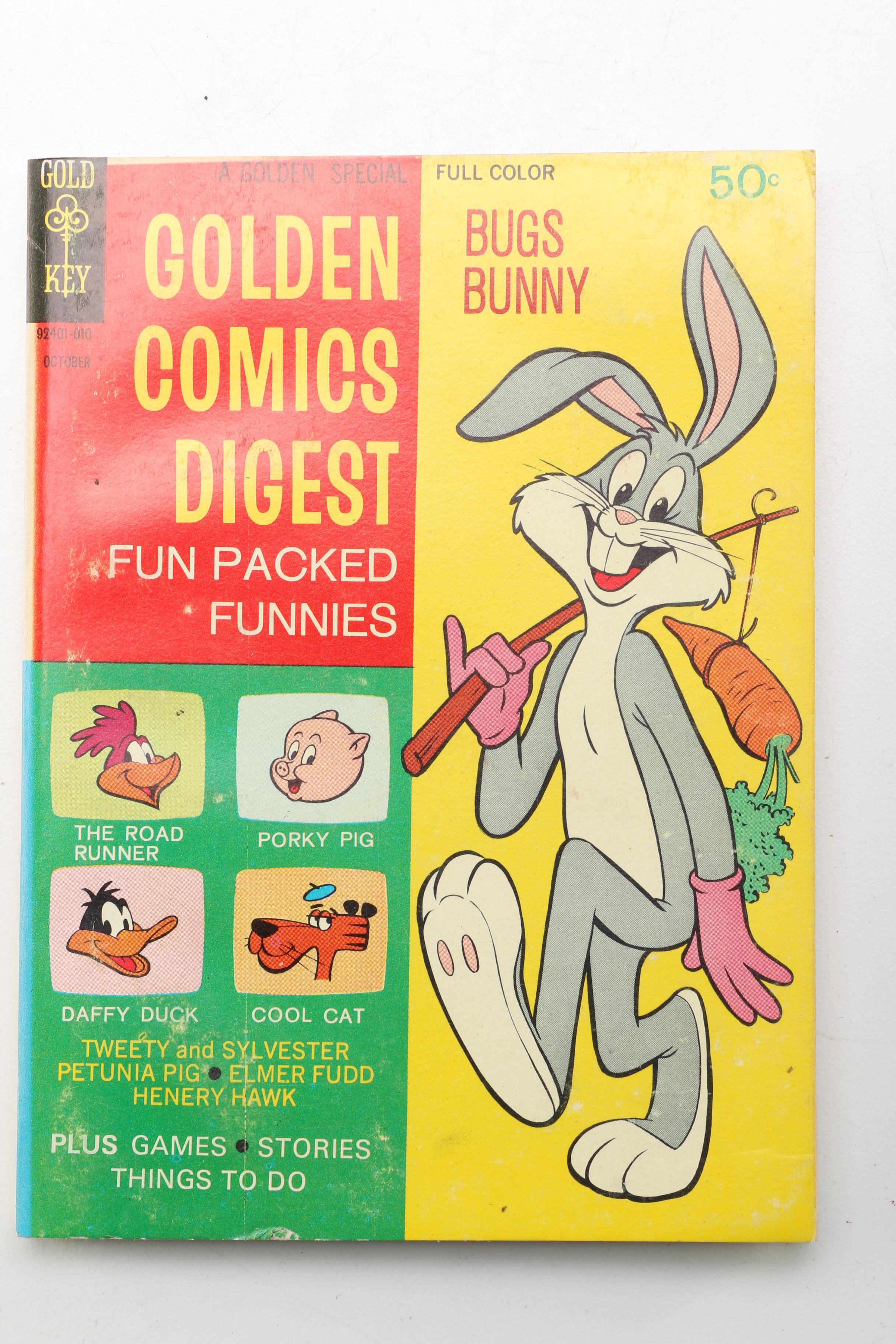 "Golden Comics Digest"  and "Walt Disney Comics Digest" Comics