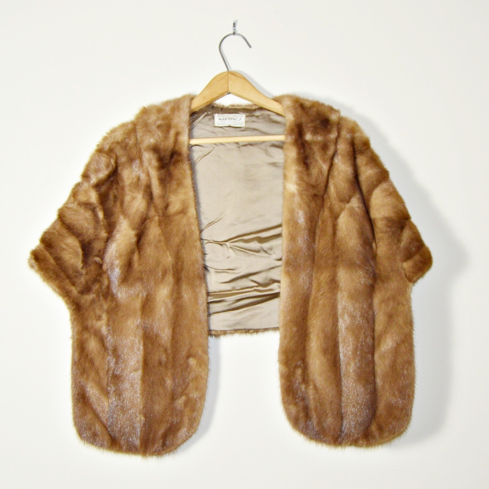 Mink Fur Capelet