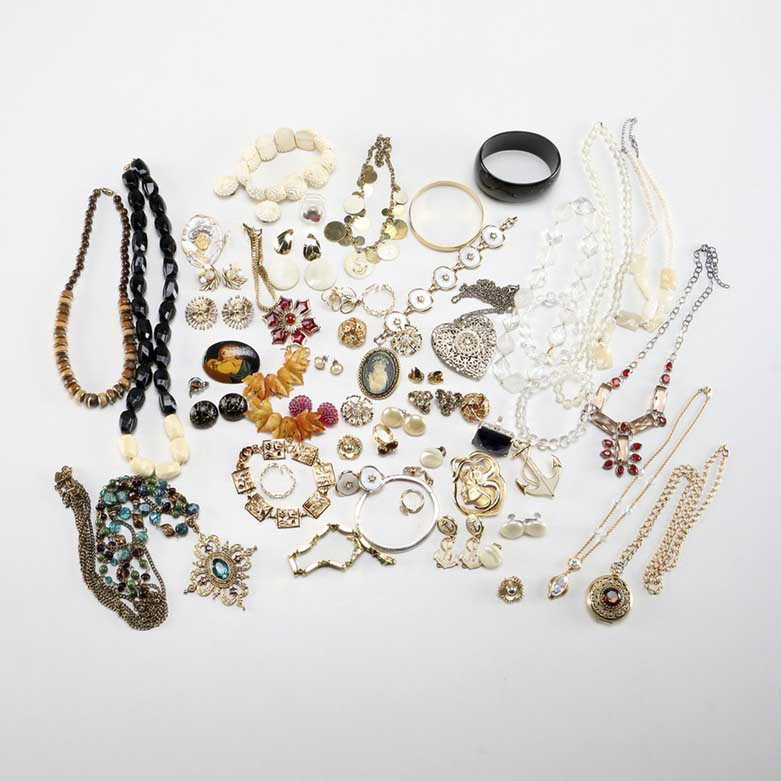 Large Assortment of Costume Jewelry